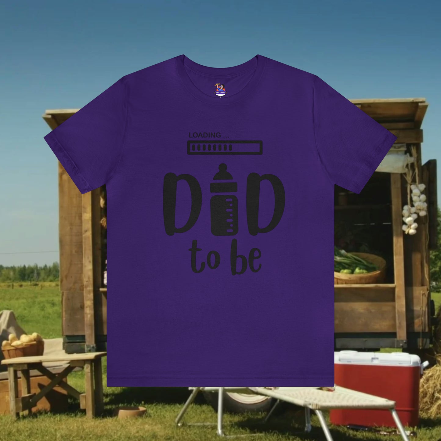 Dad To BE/ Unisex Jersey Short Sleeve Tee