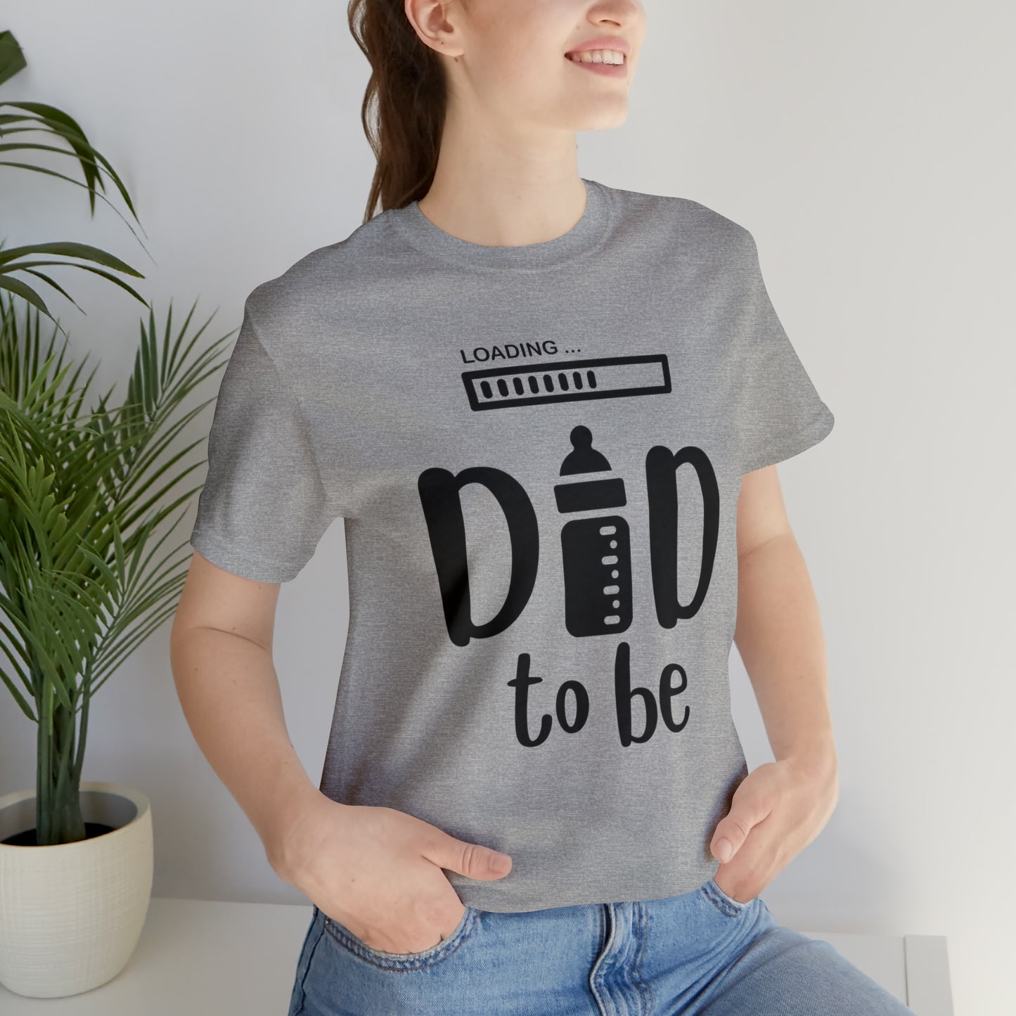 Dad To BE/ Unisex Jersey Short Sleeve Tee