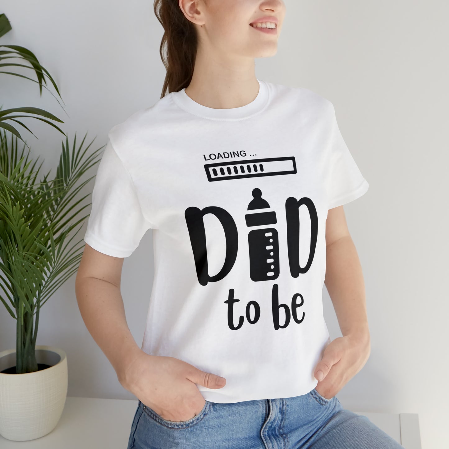 Dad To BE/ Unisex Jersey Short Sleeve Tee