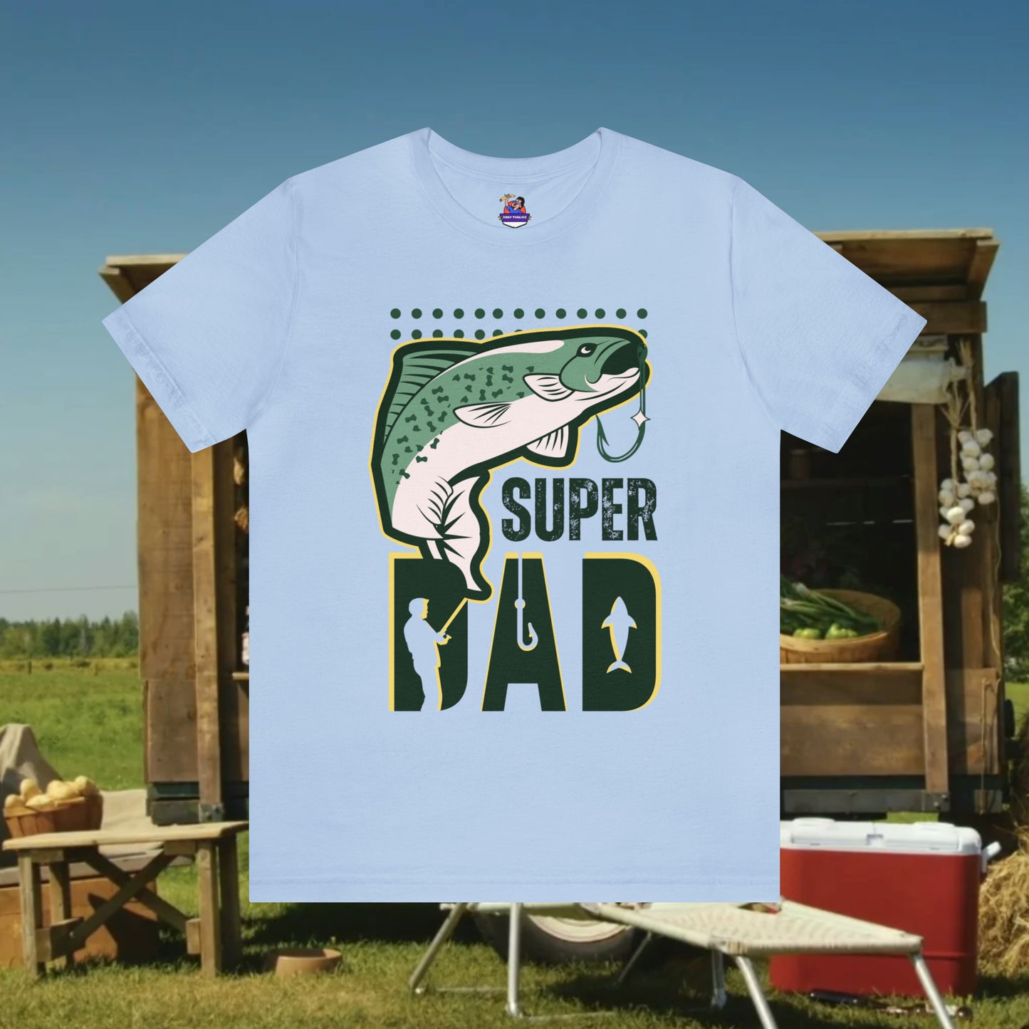 Super Dad/ Unisex Jersey Short Sleeve Tee