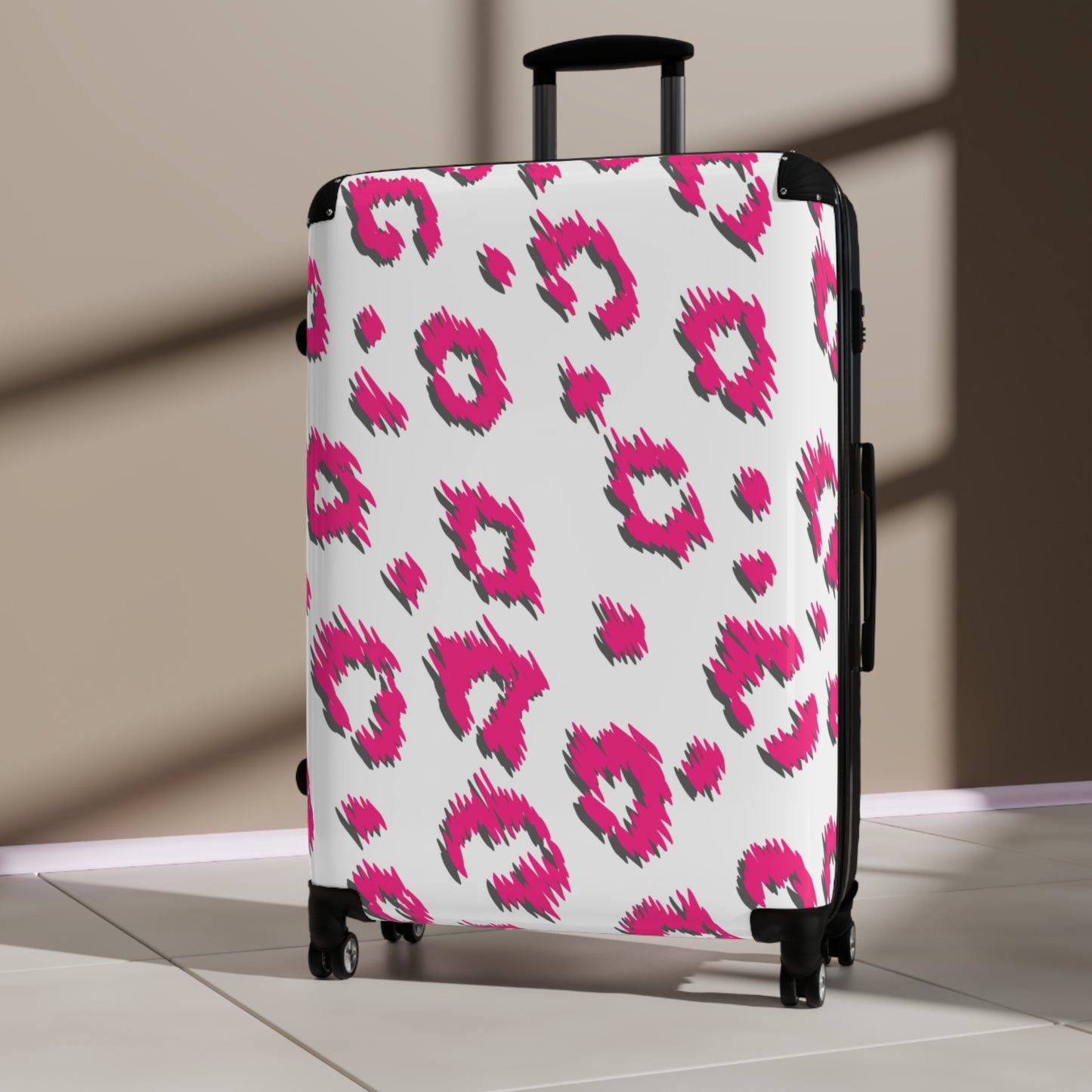 Leopard Suitcase