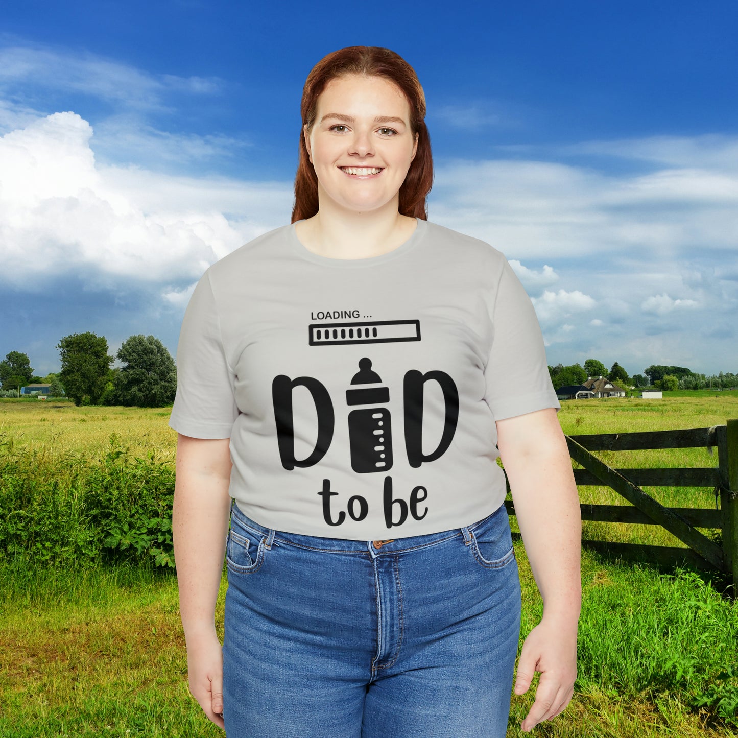 Dad To BE/ Unisex Jersey Short Sleeve Tee