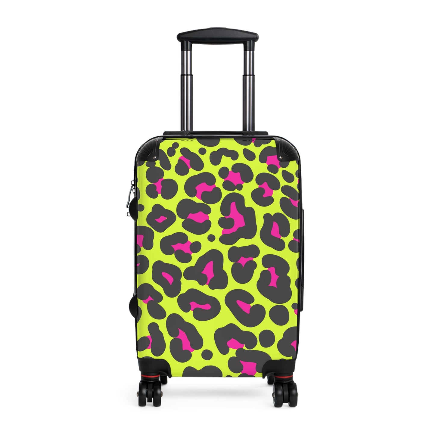 Neon Cheetah Print Suitcase