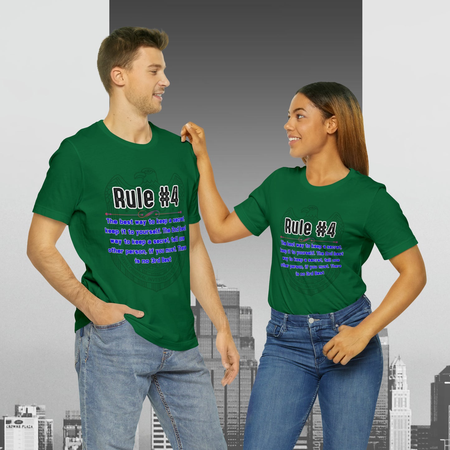 Rules of Gibbs #4 If you have a secret Keep it to yourself Unisex Jersey Short Sleeve Tee