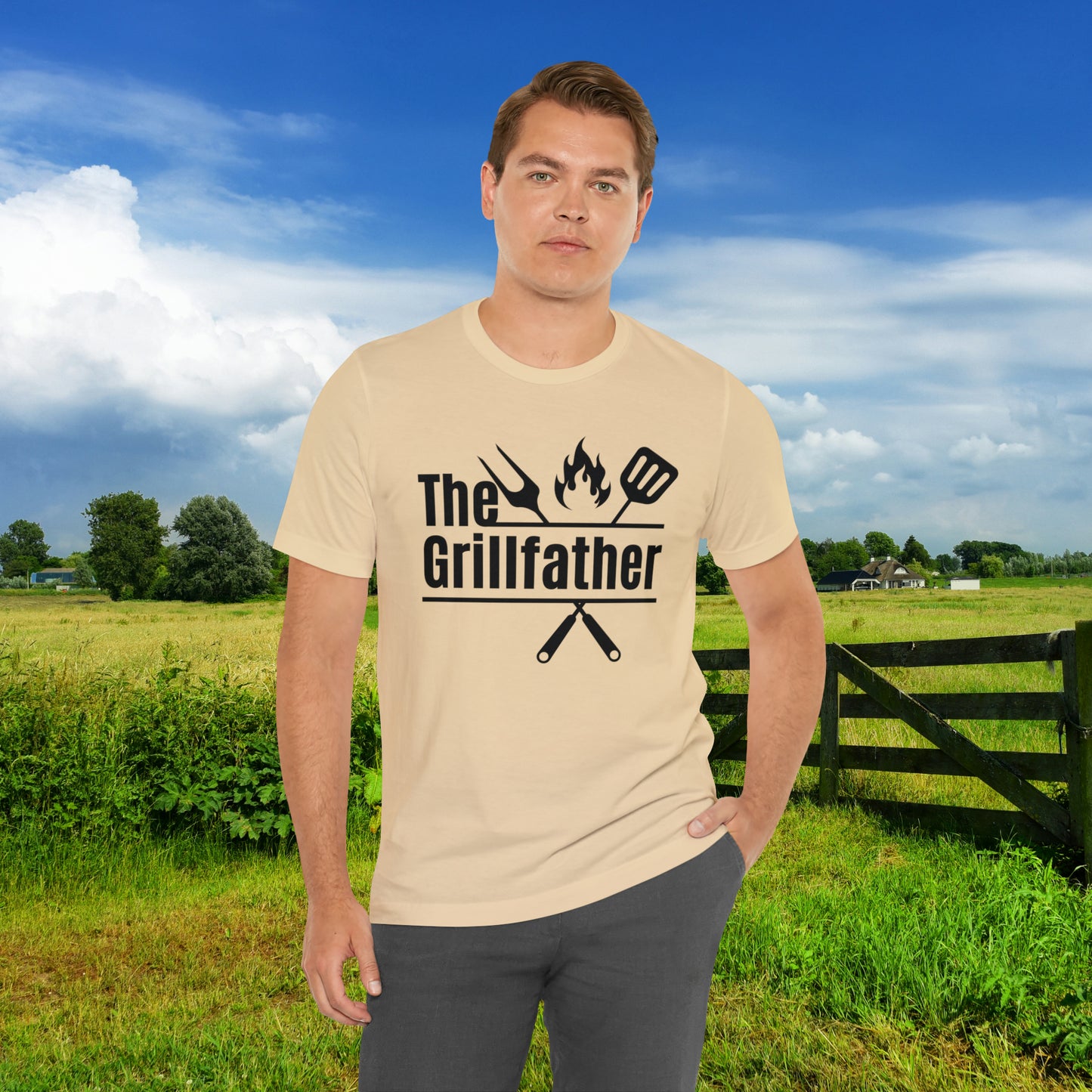 The GrillFather/Unisex Jersey Short Sleeve Tee