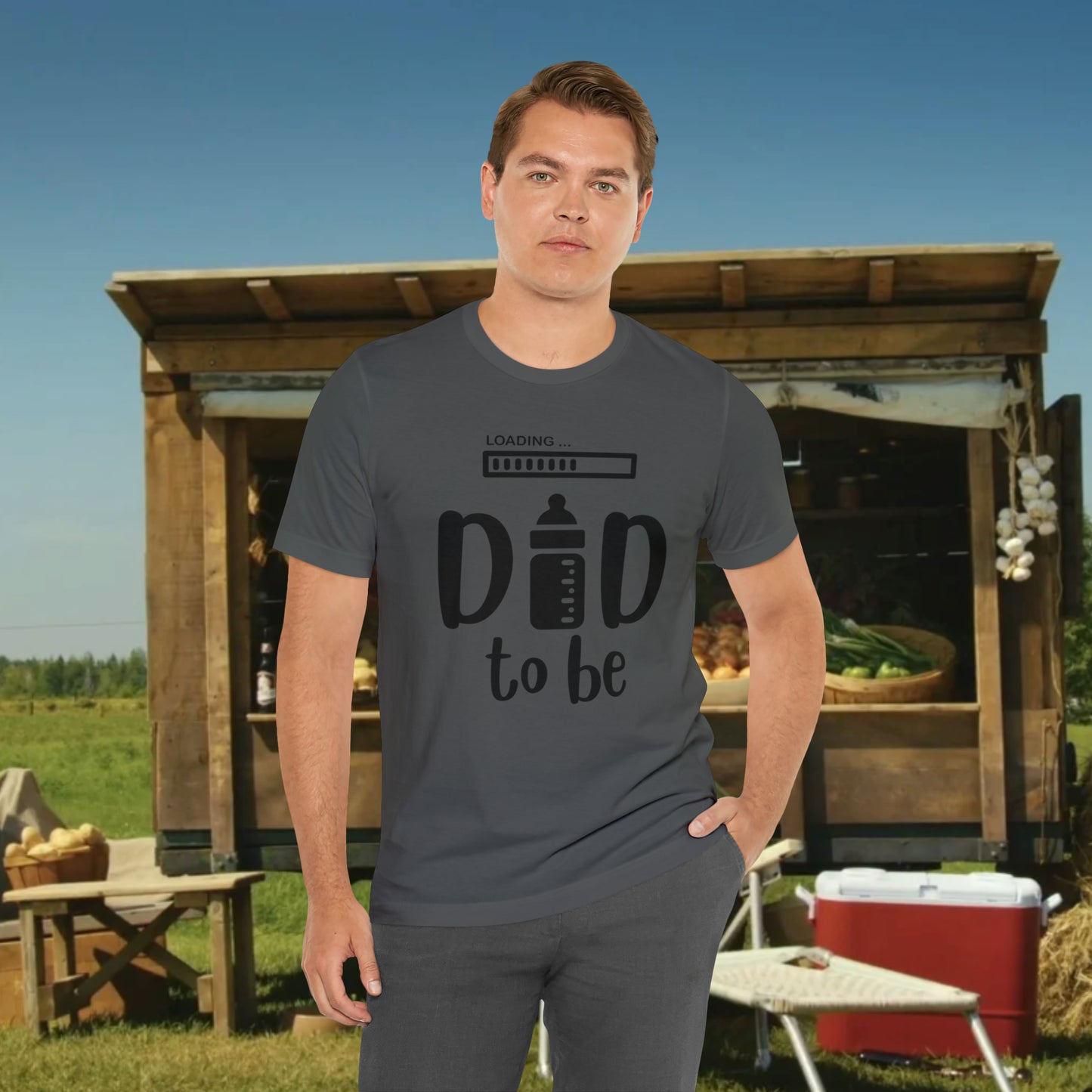 Dad To BE/ Unisex Jersey Short Sleeve Tee