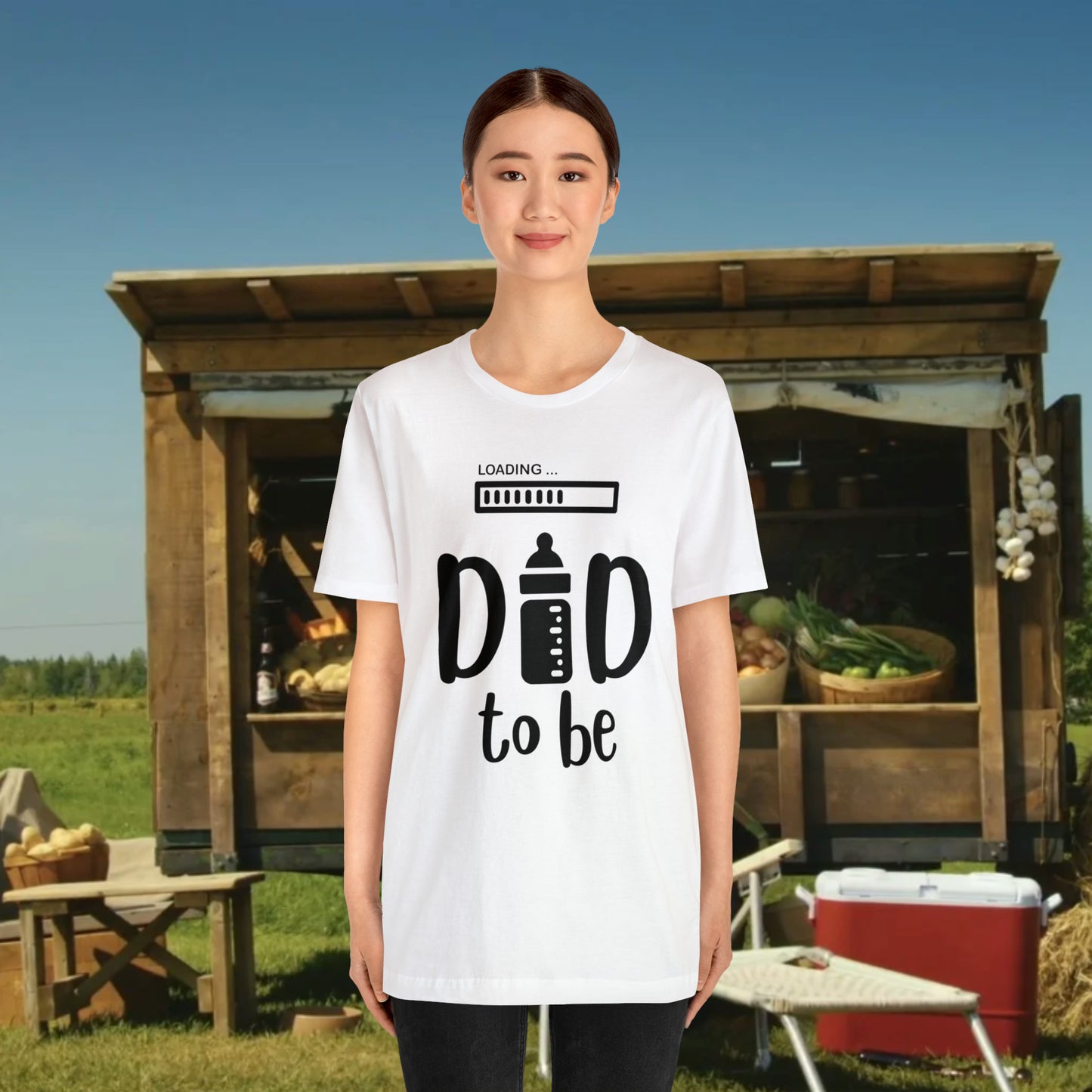 Dad To BE/ Unisex Jersey Short Sleeve Tee