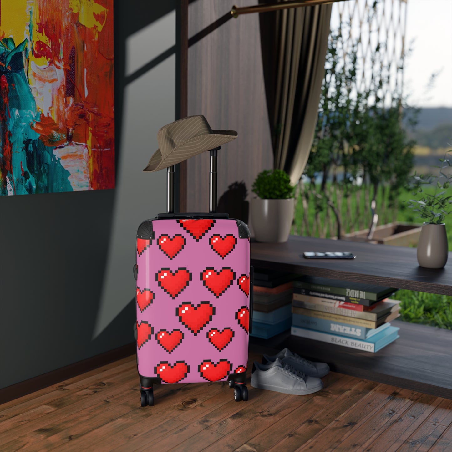 Digital Hearts Suitcase