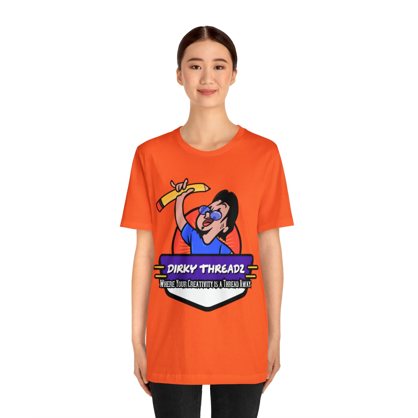 Dirky Threadz Unisex Jersey Short Sleeve Tee