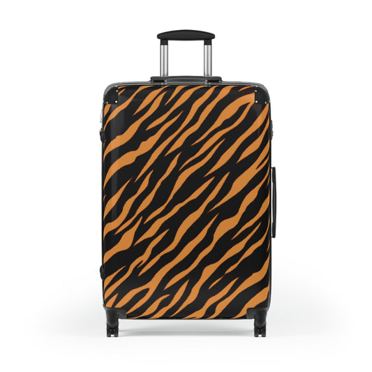 Tiger Print Suitcase