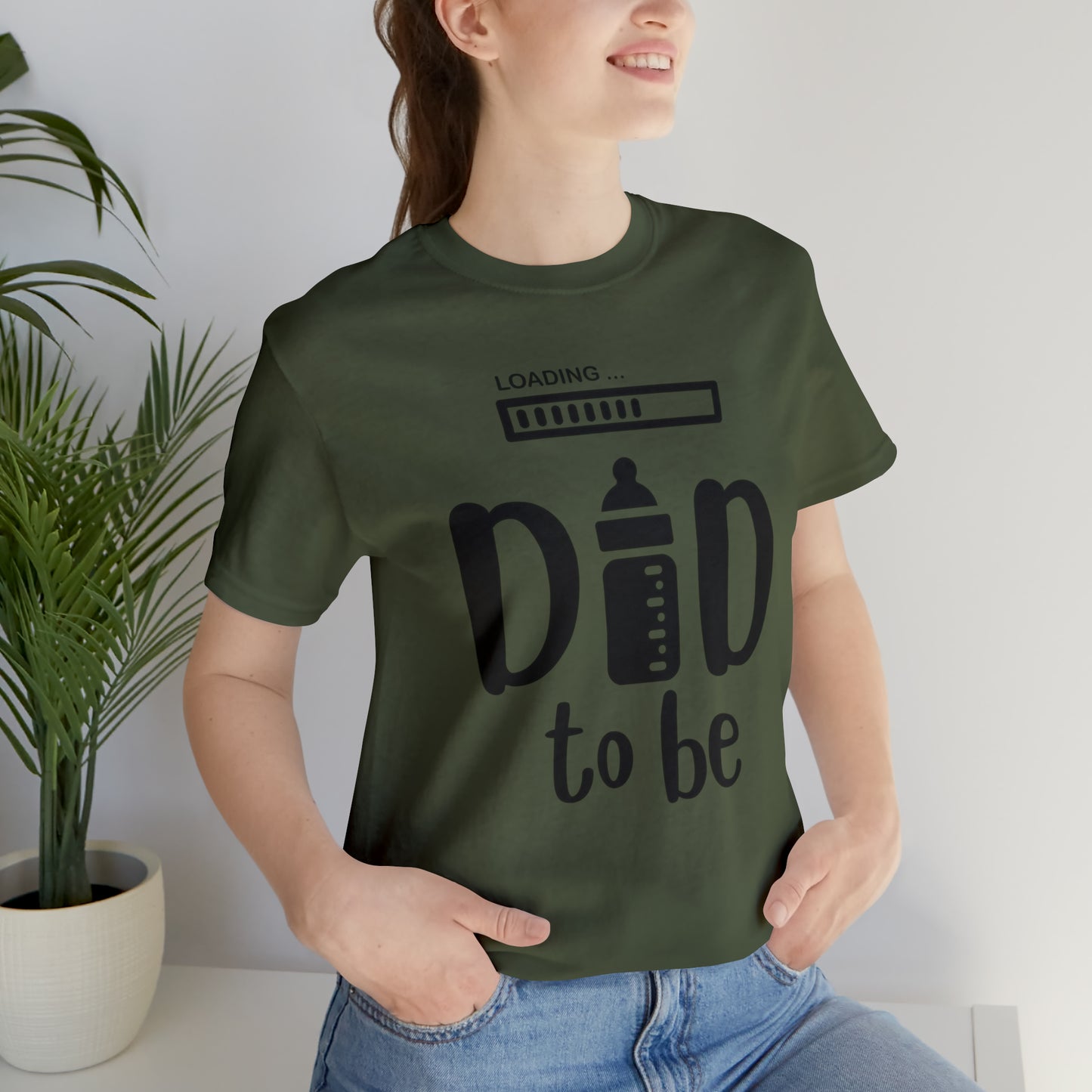 Dad To BE/ Unisex Jersey Short Sleeve Tee