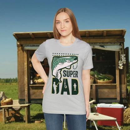 Super Dad/ Unisex Jersey Short Sleeve Tee