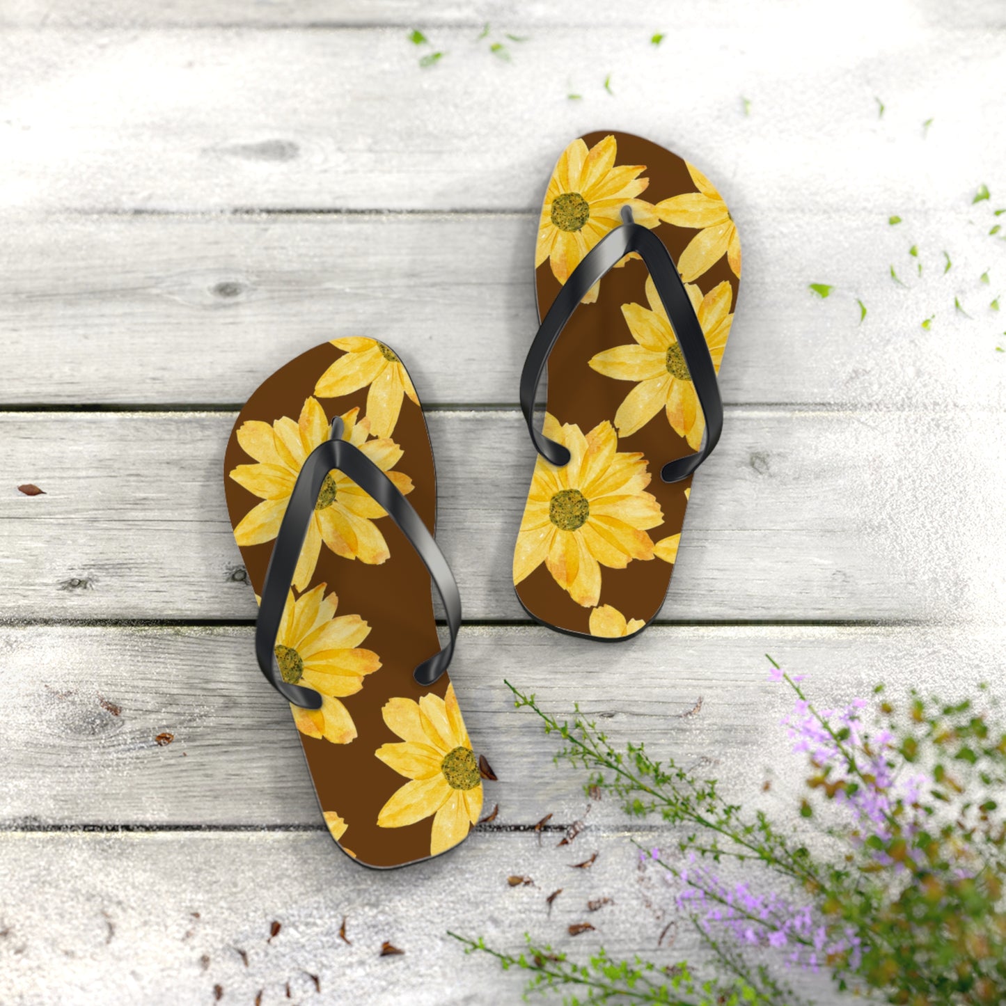 Flower Flip Flops