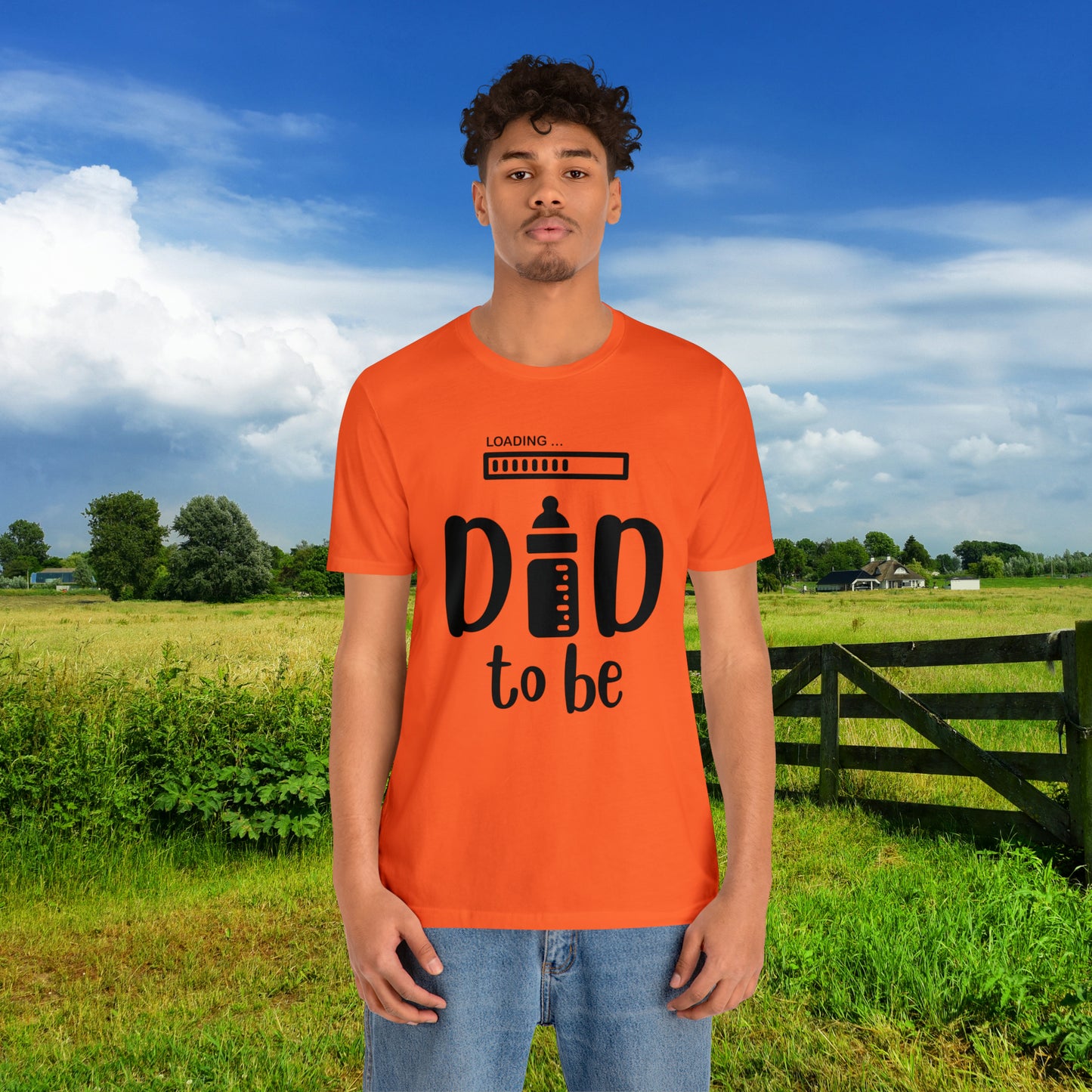 Dad To BE/ Unisex Jersey Short Sleeve Tee