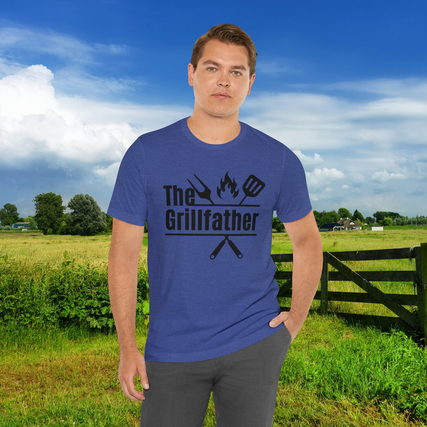 The GrillFather/Unisex Jersey Short Sleeve Tee