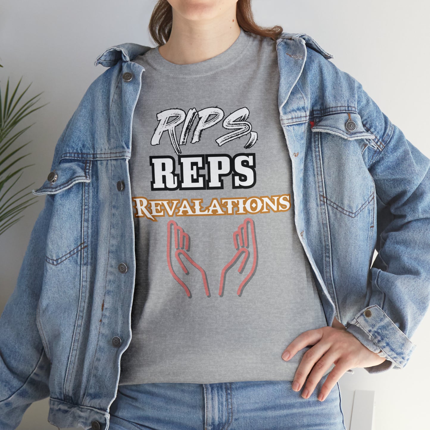 Rips, Reps & Revalations/Unisex Heavy Cotton Tee