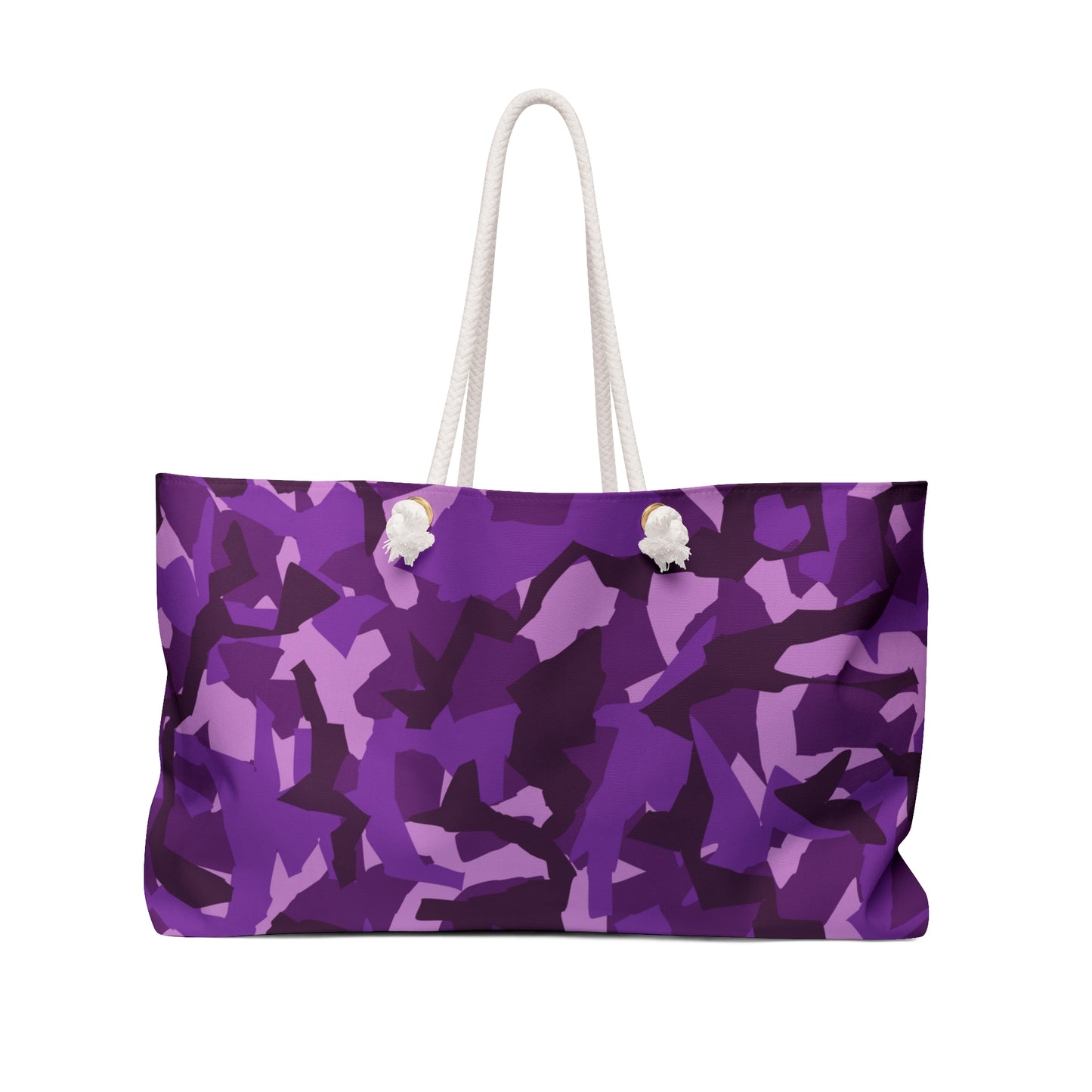 Purple Camouflage Weekender Bag