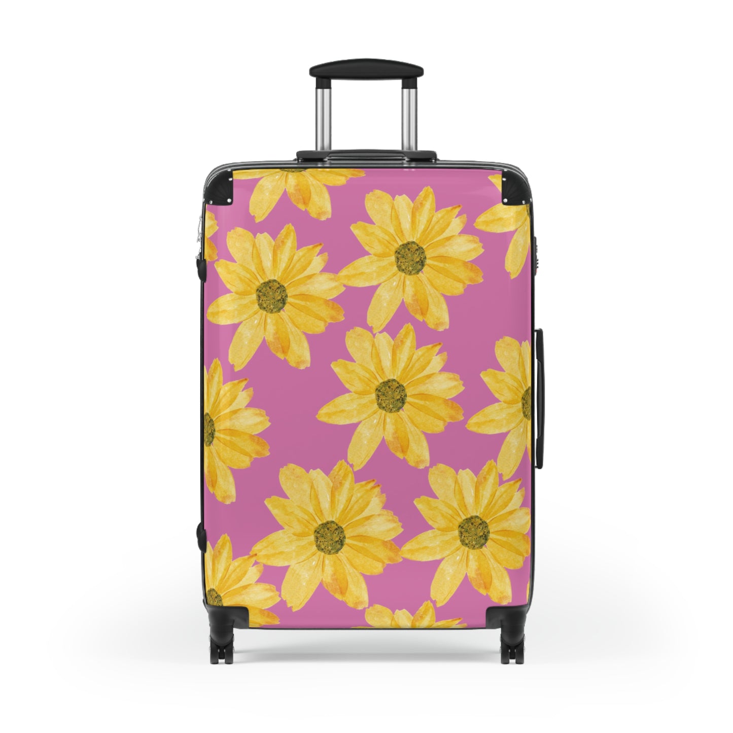 Flower Print Suitcase