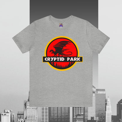 Cryptid Park Series Present The Dragon Unisex Jersey Short Sleeve Tee