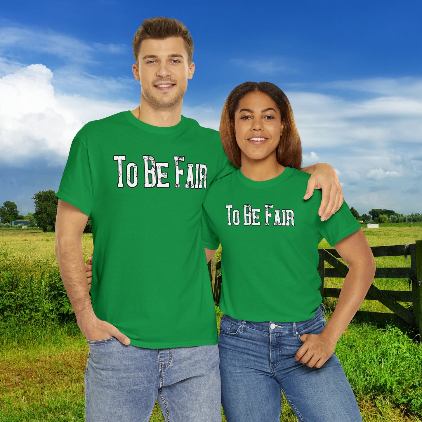 To Be Fair Unisex Heavy Cotton Tee