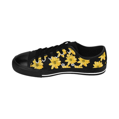 Flower Print Women's Sneakers