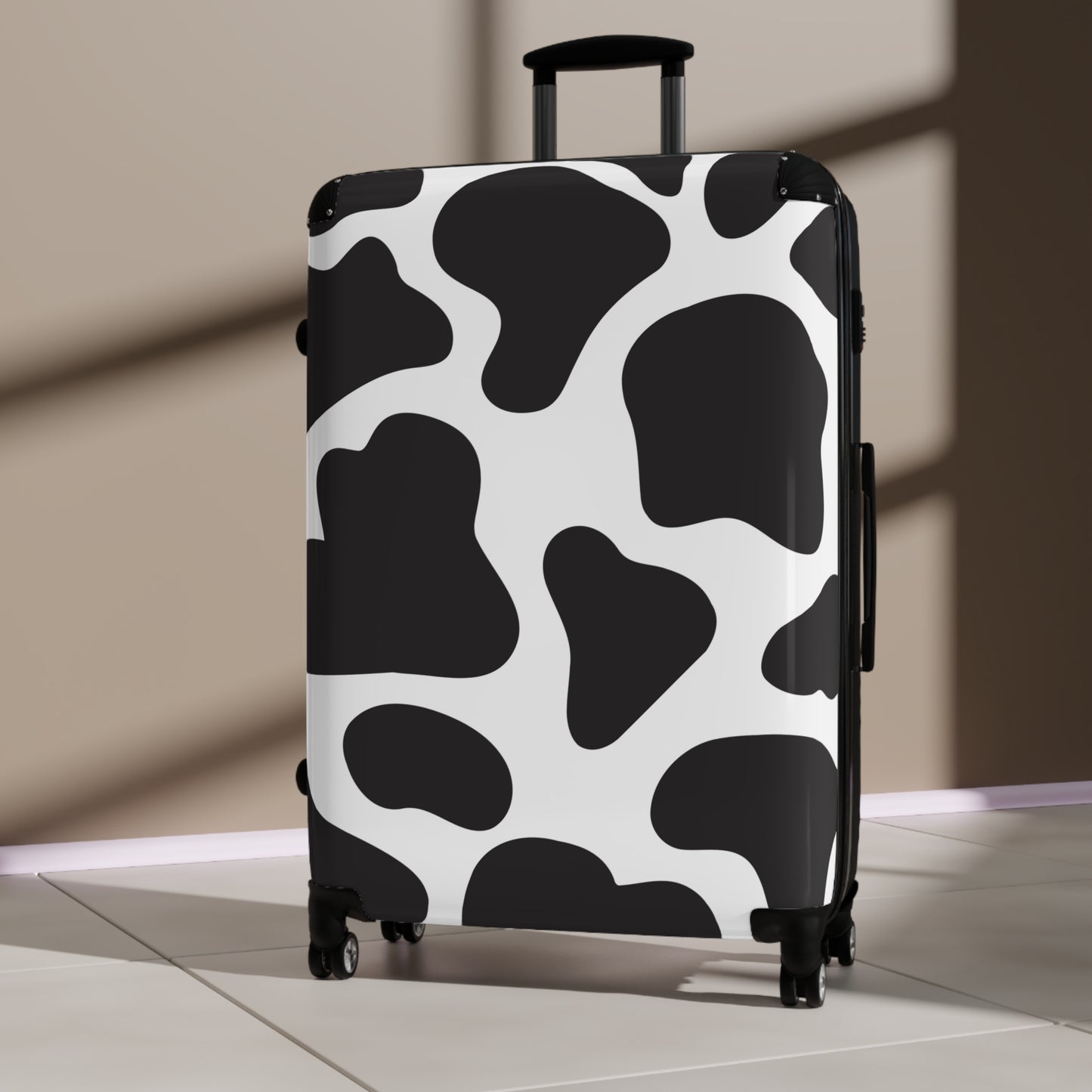 Cow Print Suitcase