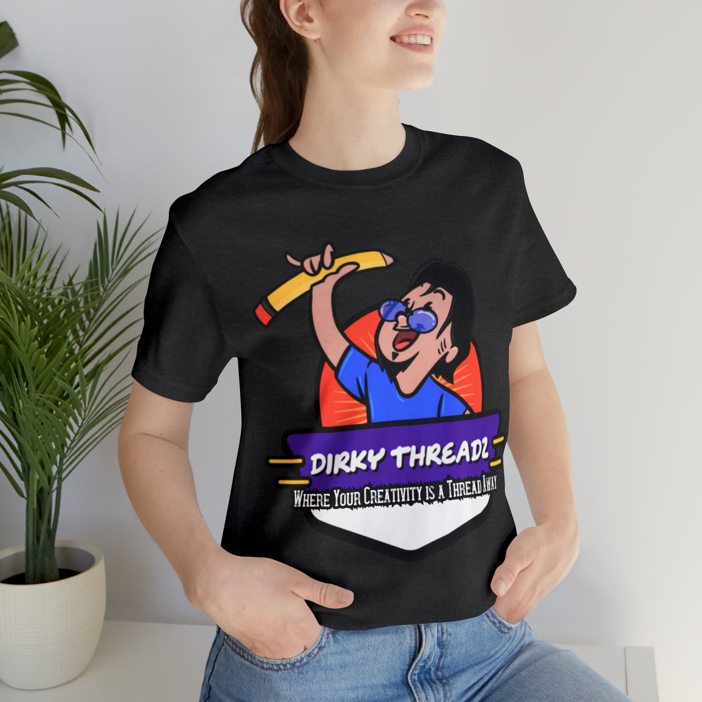 Dirky Threadz Unisex Jersey Short Sleeve Tee