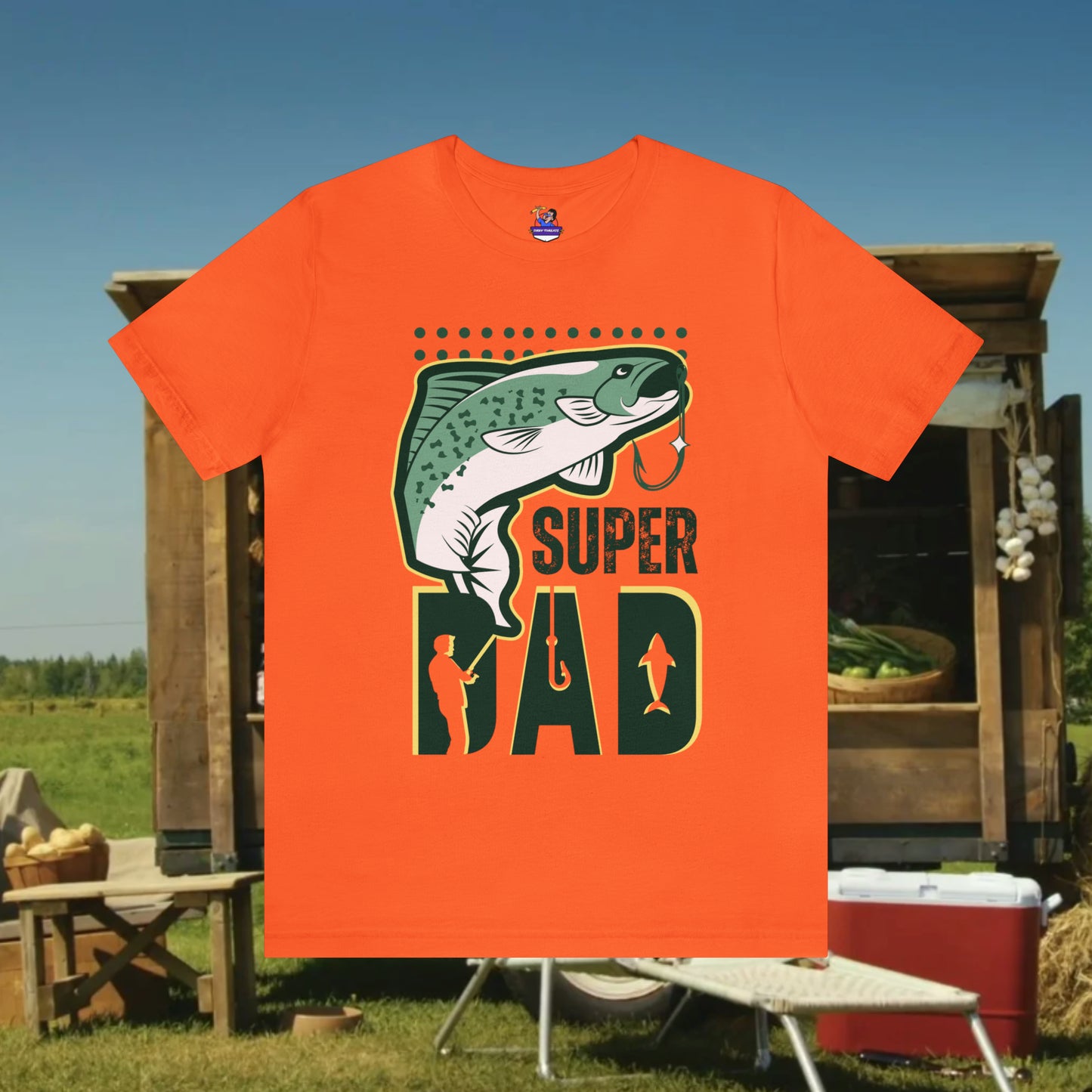 Super Dad/ Unisex Jersey Short Sleeve Tee