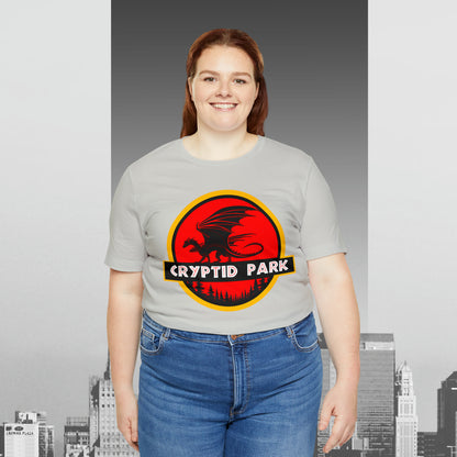 Cryptid Park Series Present The Dragon Unisex Jersey Short Sleeve Tee