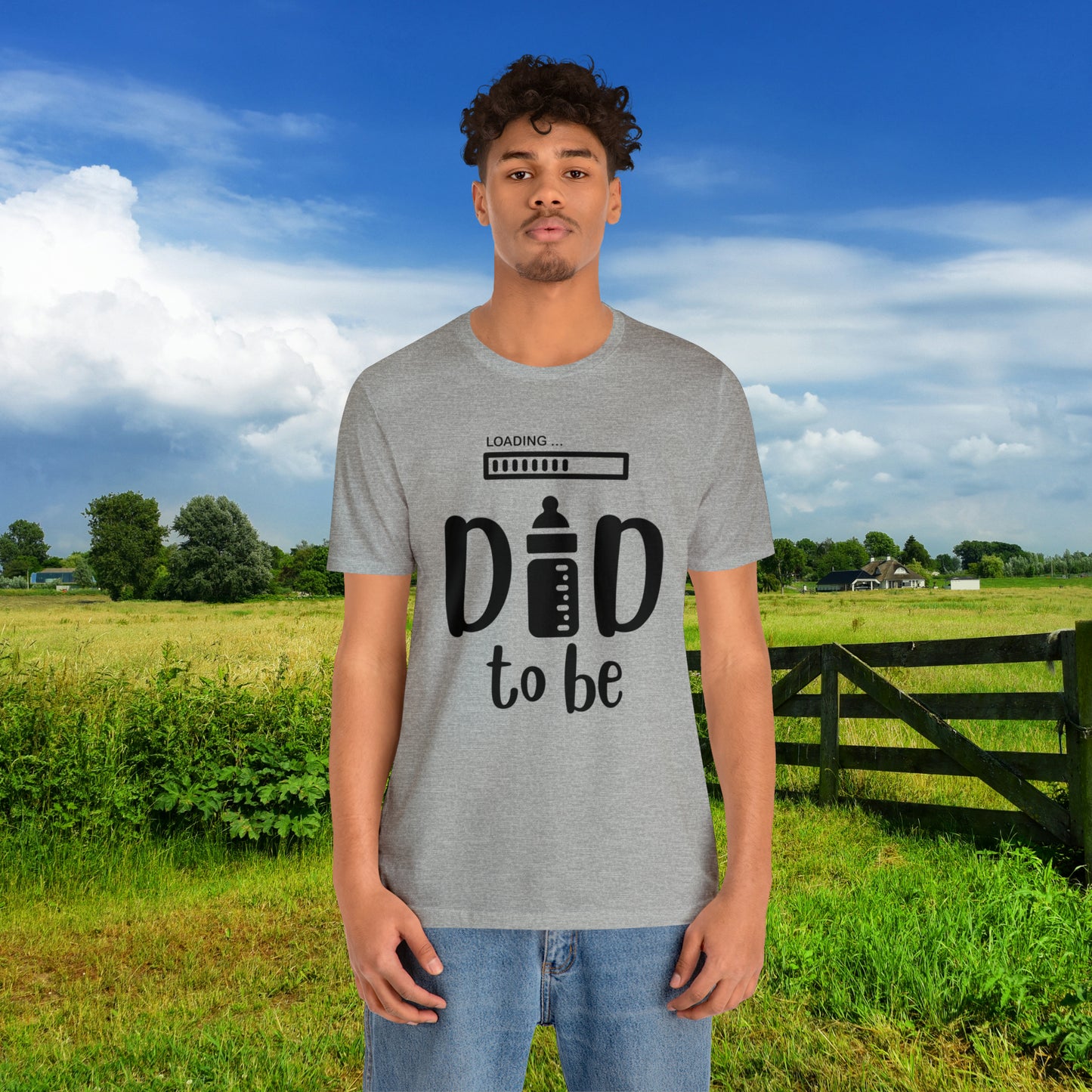 Dad To BE/ Unisex Jersey Short Sleeve Tee