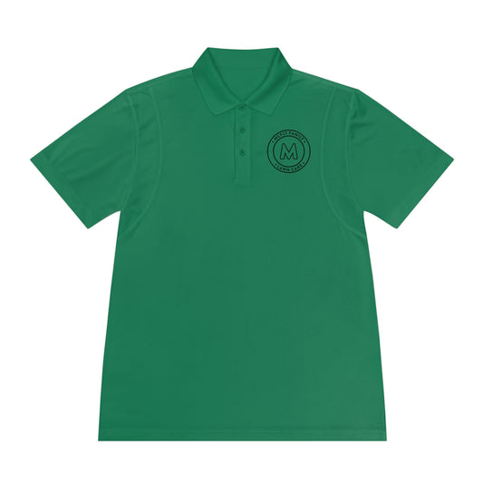 McFly Family Lawn Care Men's Sport Polo Shirt