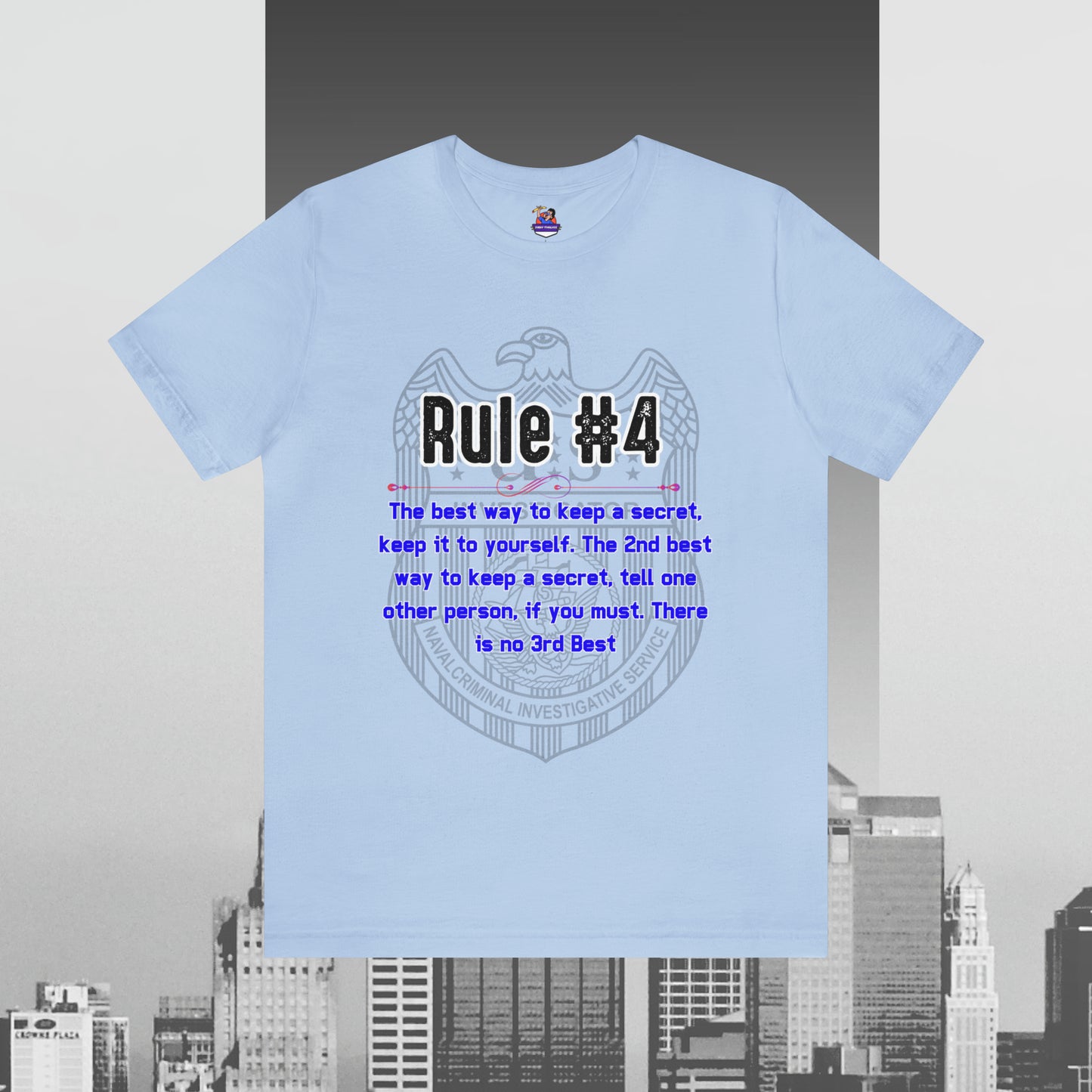 Rules of Gibbs #4 If you have a secret Keep it to yourself Unisex Jersey Short Sleeve Tee