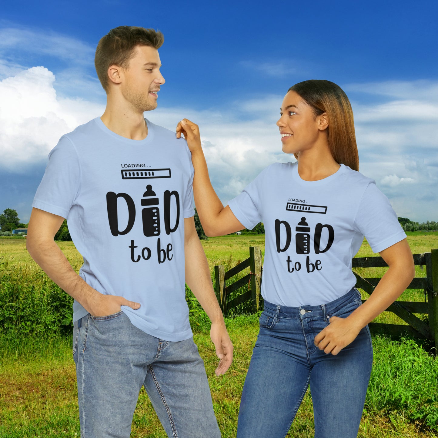 Dad To BE/ Unisex Jersey Short Sleeve Tee