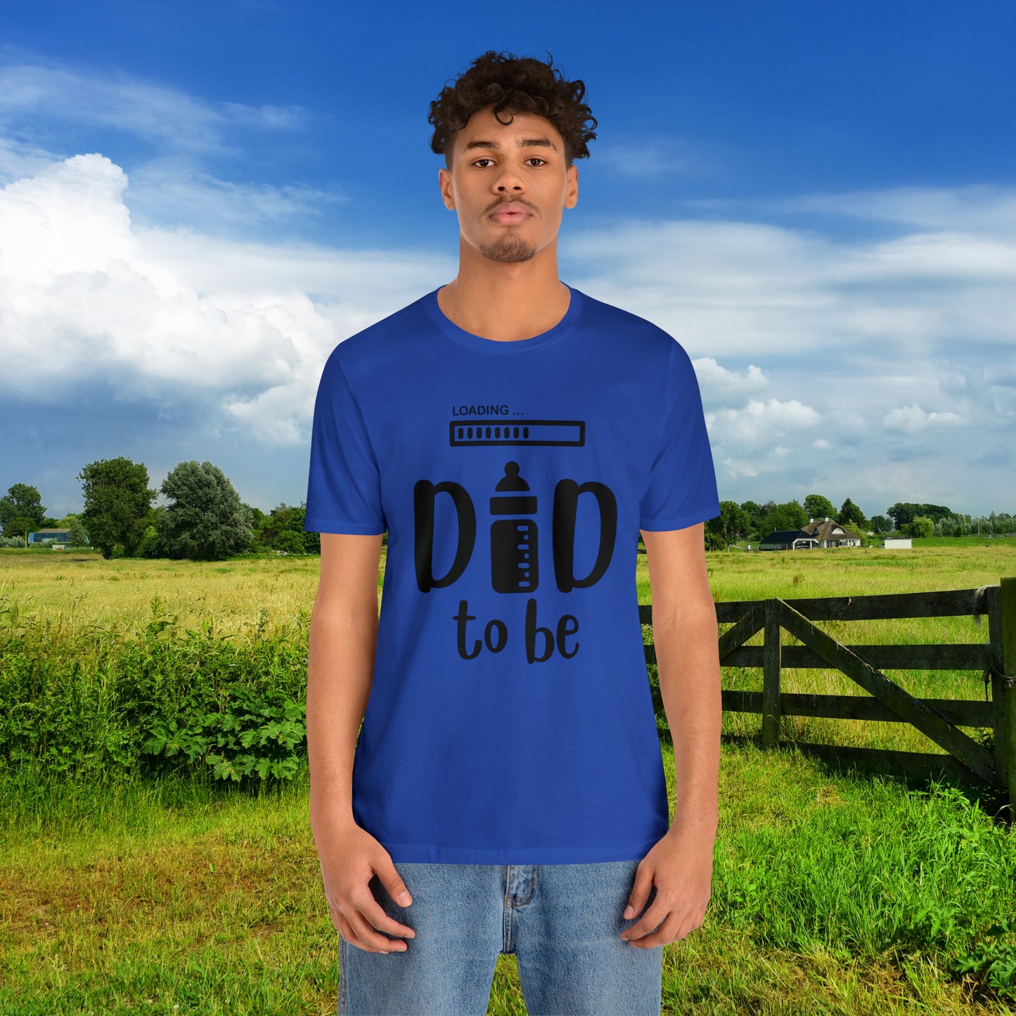 Dad To BE/ Unisex Jersey Short Sleeve Tee