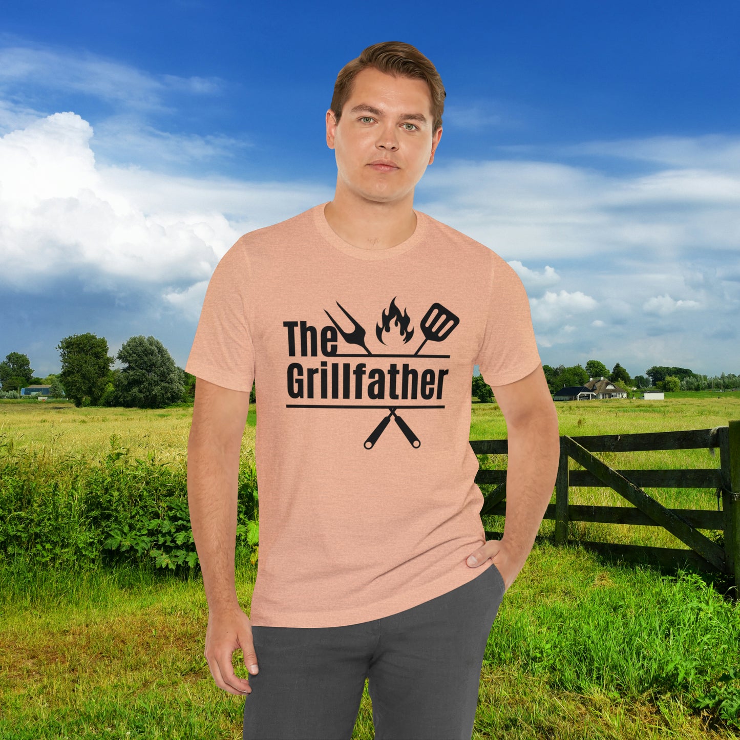 The GrillFather/Unisex Jersey Short Sleeve Tee