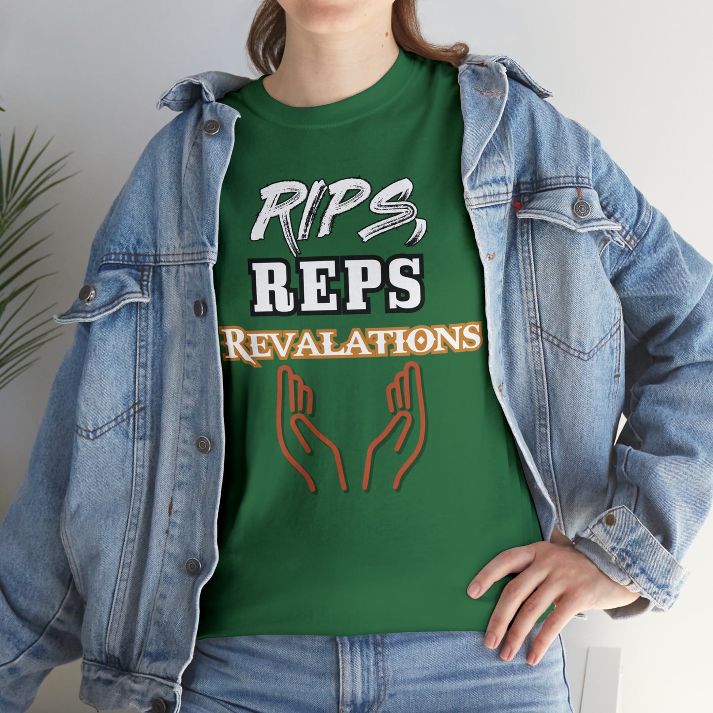 Rips, Reps & Revalations/Unisex Heavy Cotton Tee