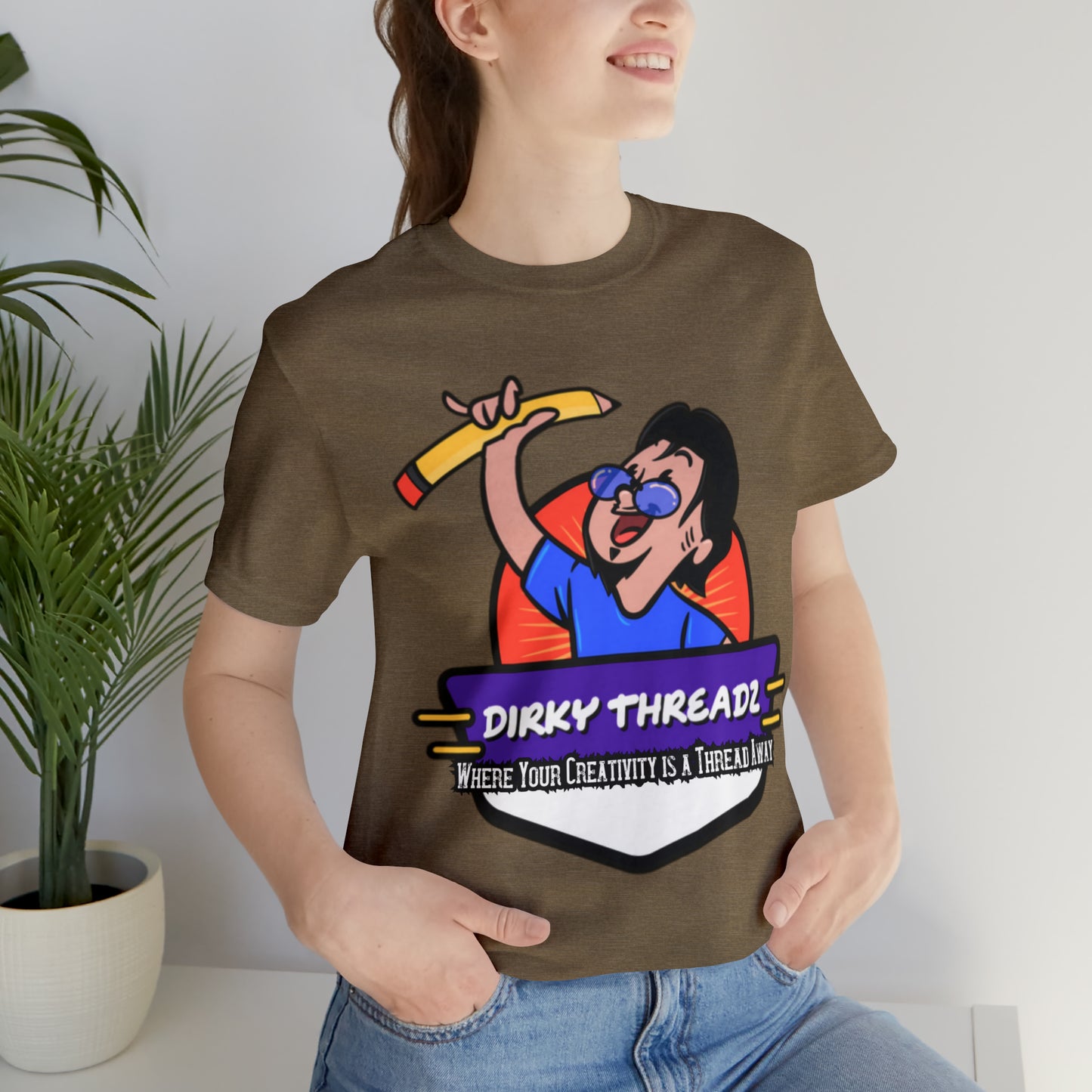 Dirky Threadz Unisex Jersey Short Sleeve Tee