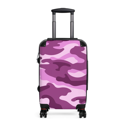 Pink Camo Suitcase