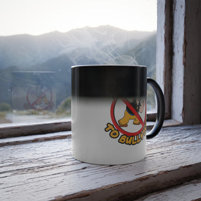 Popeye's Bluto Say no to Bullying/ Color Morphing Mug, 11oz