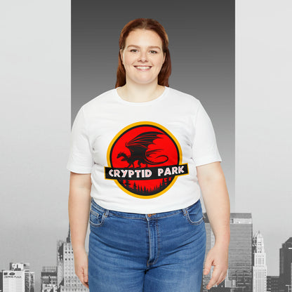 Cryptid Park Series Present The Dragon Unisex Jersey Short Sleeve Tee