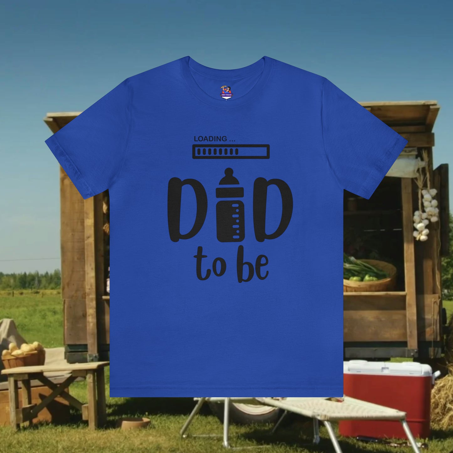 Dad To BE/ Unisex Jersey Short Sleeve Tee