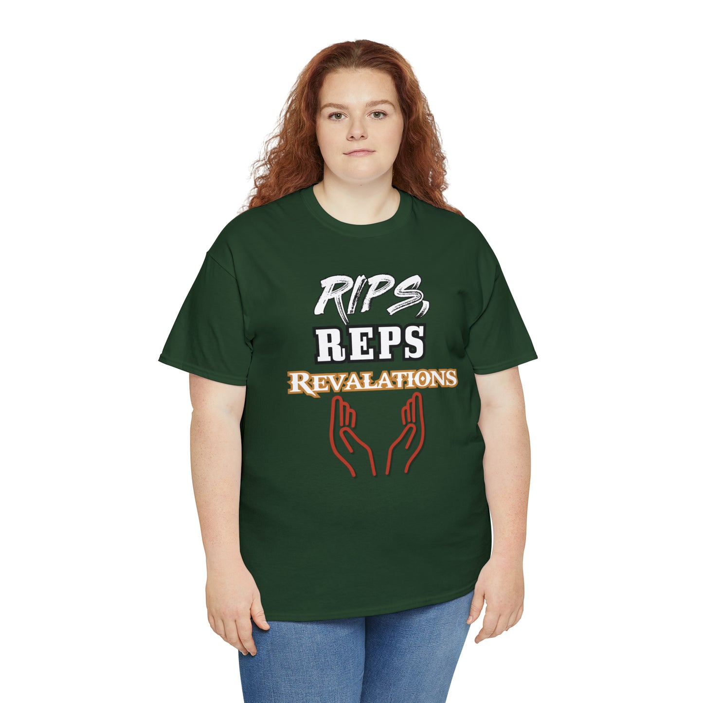 Rips, Reps & Revalations/Unisex Heavy Cotton Tee