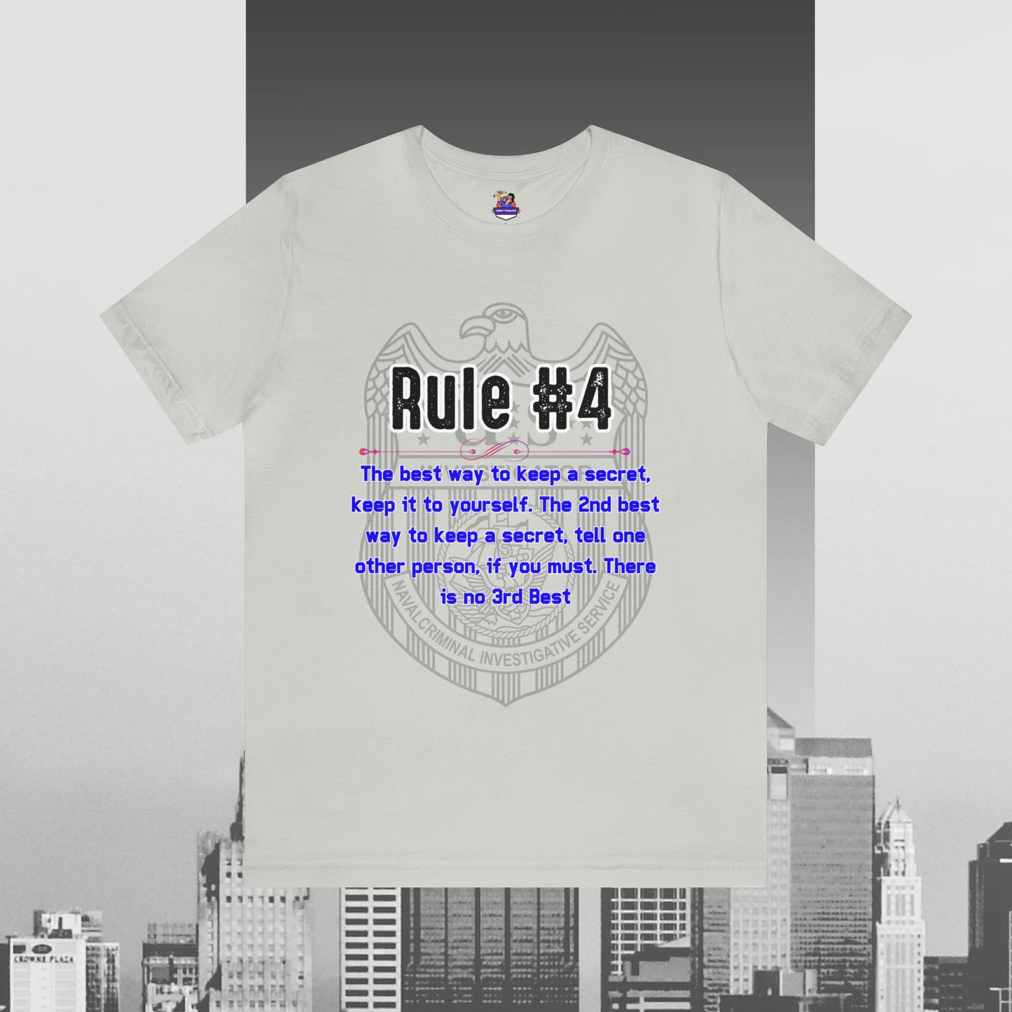 Rules of Gibbs #4 If you have a secret Keep it to yourself Unisex Jersey Short Sleeve Tee