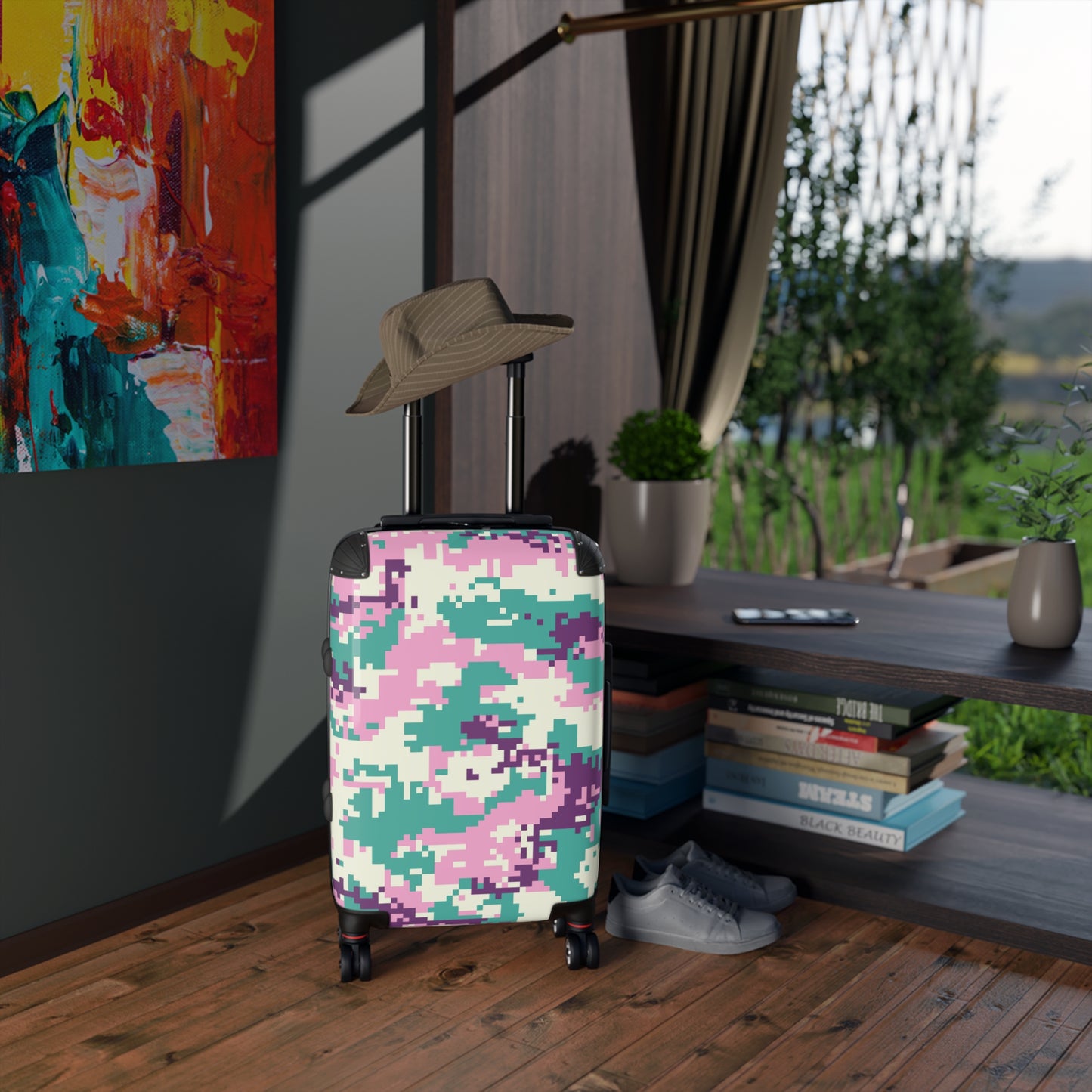 Digital Camo Suitcase