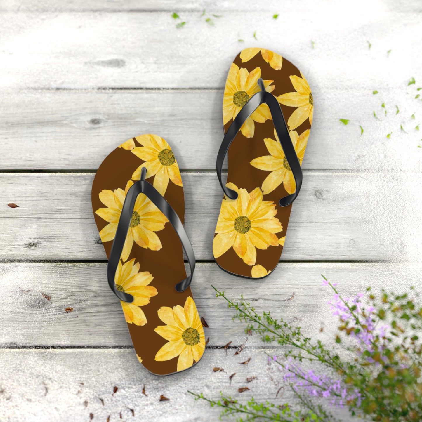 Flower Flip Flops