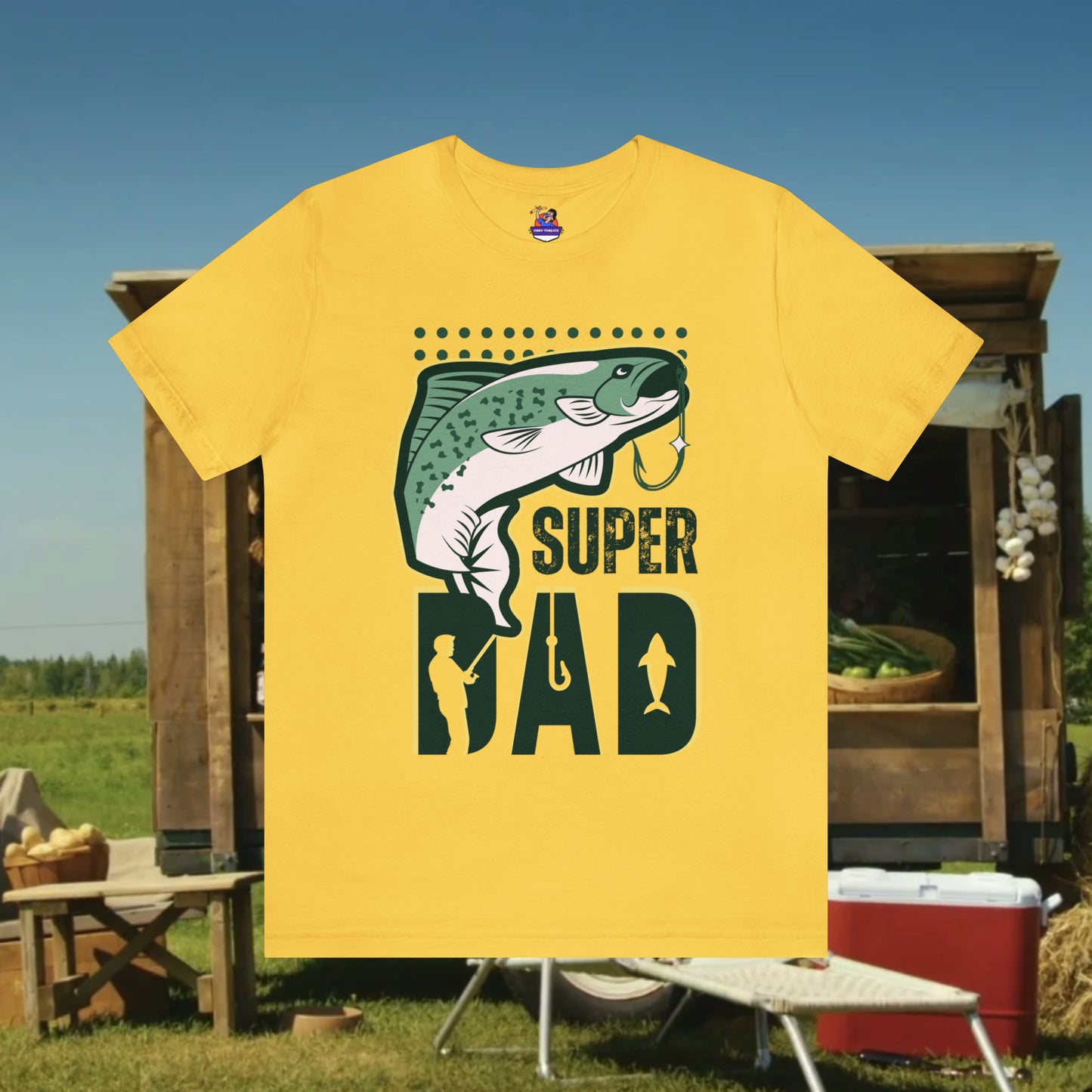 Super Dad/ Unisex Jersey Short Sleeve Tee