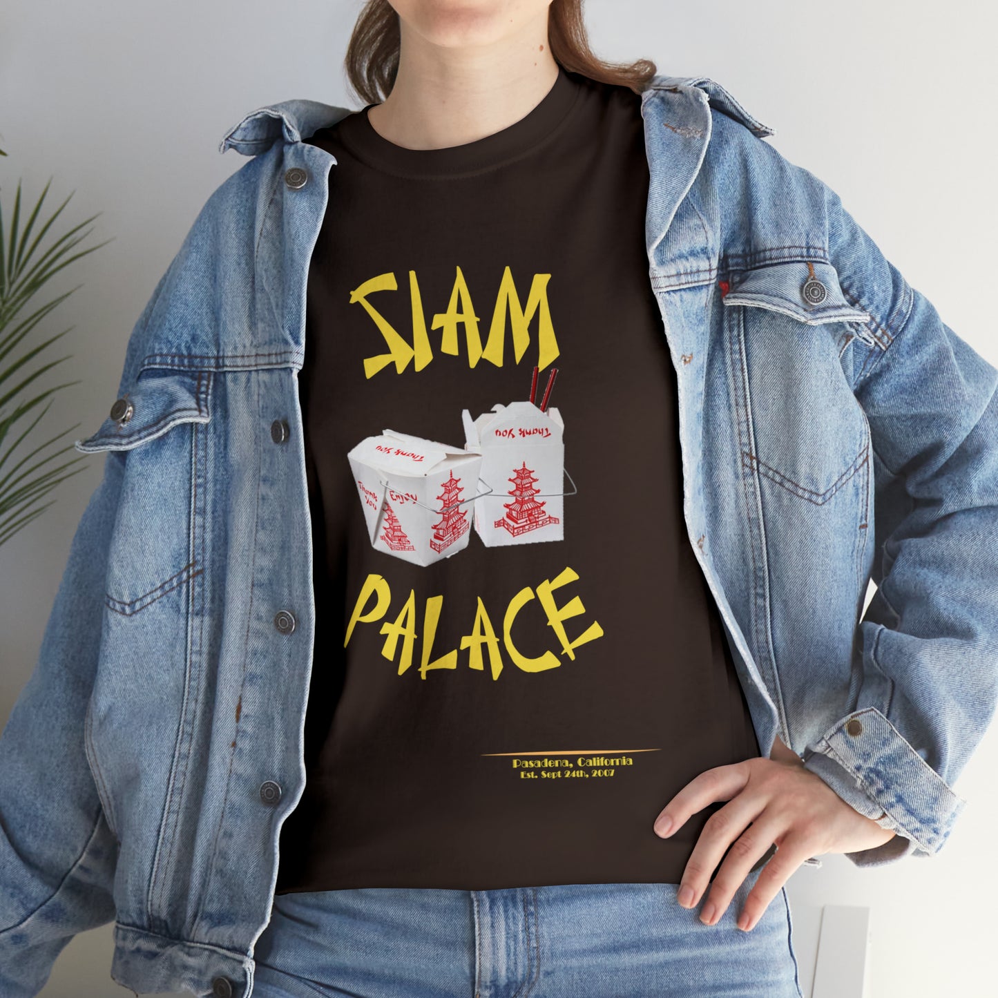 Siam Palace Established 2007 Unisex Heavy Cotton Tee