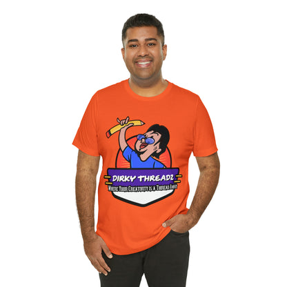 Dirky Threadz Unisex Jersey Short Sleeve Tee