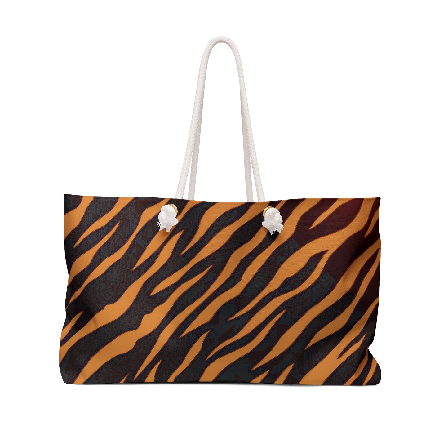 Tiger Print Weekender Bag