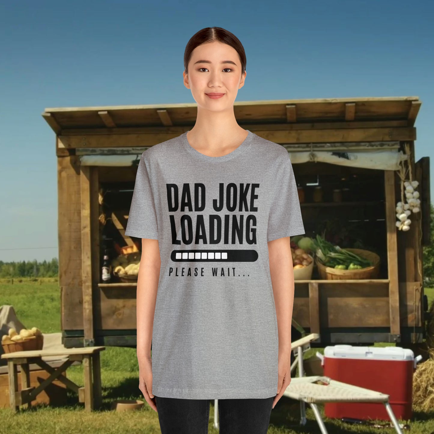 Dad Joke Loading Please Wait / Unisex Jersey Short Sleeve Tee